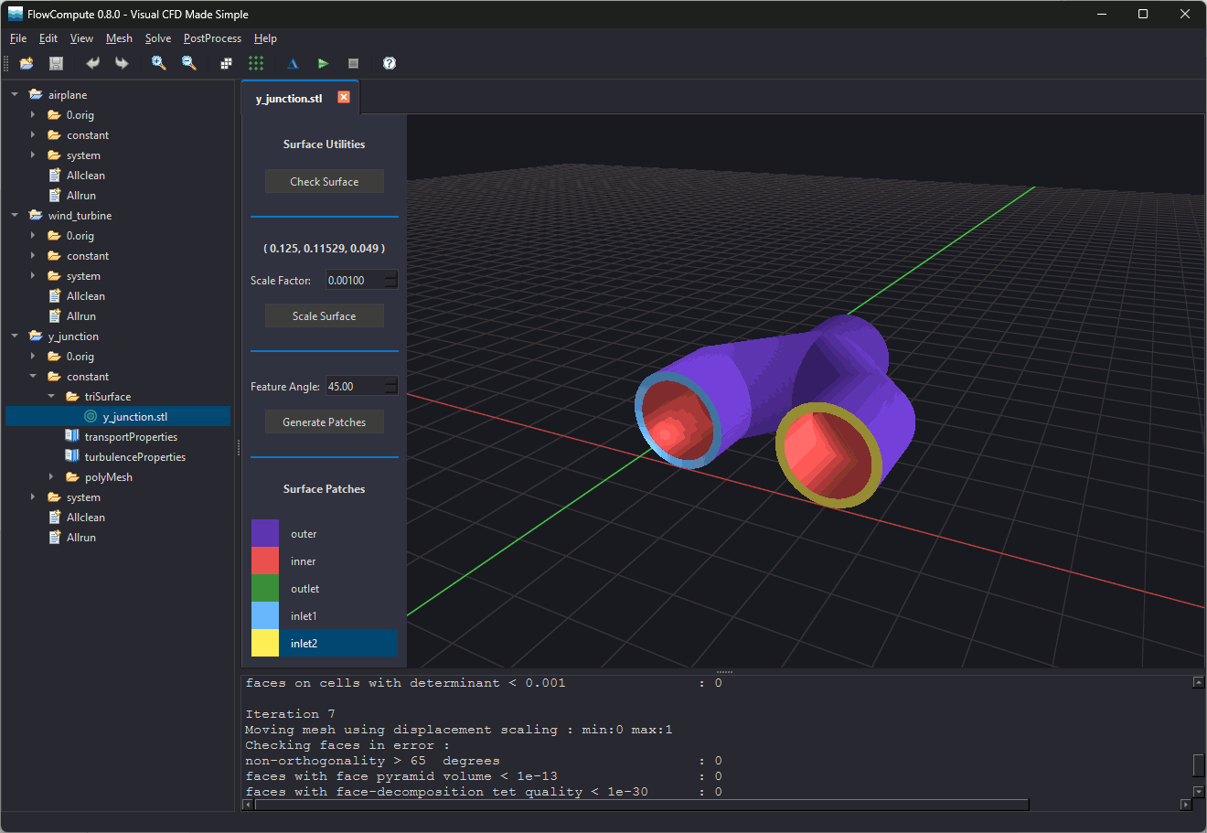 The FlowCompute Graphical User Interface